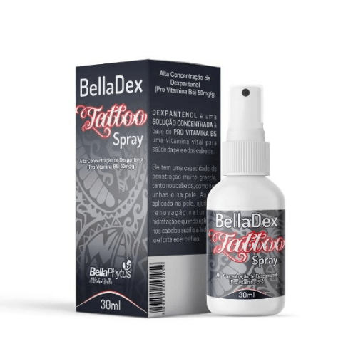 Dexpantenol Tattoo Spray Belladex com 30ml